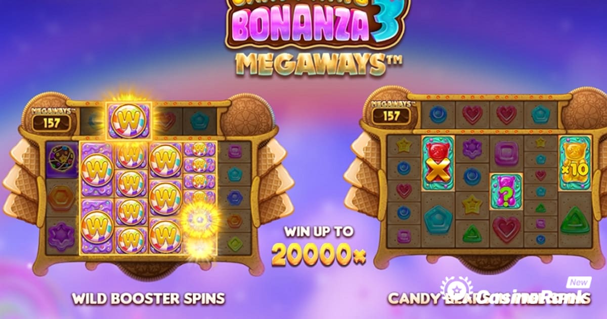 Stakelogic oferă o experiență dulce în Candyways Bonanza 3 Megaways