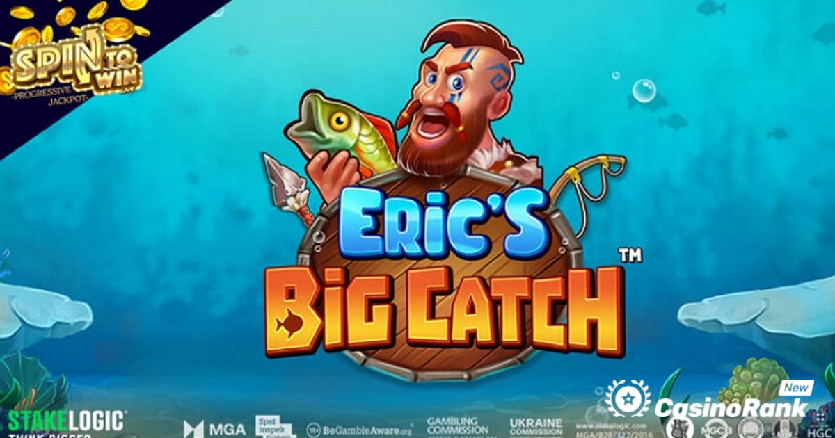 Stakelogic invită jucătorii la o expediție de pescuit în Eric's Big Catch