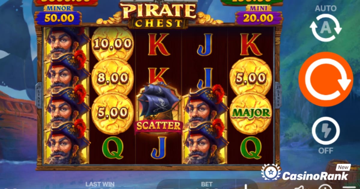 Vânează comori Jackpot cu Playson's Pirate Chest: Ține și câștigă