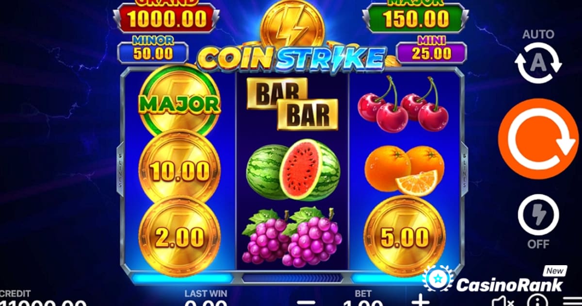 Playson lansează o experiență electrizantă cu Coin Strike: Hold and Win