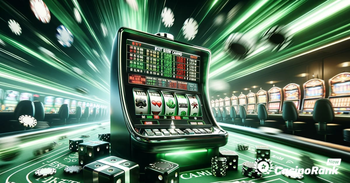 Cele mai bune jocuri noi de cazinou cu ritm rapid 2024